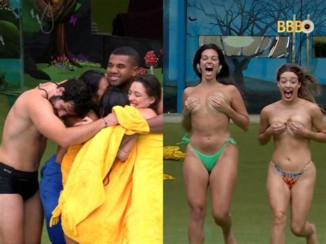 BBB 24 Vídeo mostra Davi Matteus Beatriz Alane e Isabelle pulando