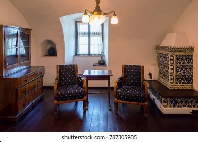 Interior Draculas Castle Bran Romania 26 Stock Photo 787305985 ...