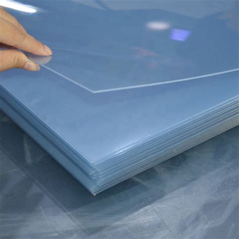 0 3mm 0 5mm Transparent Rigid PVC Sheet 4x8 Ft Plastic Sheet