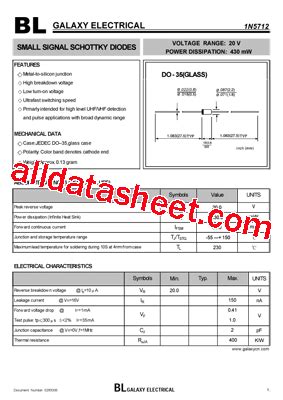 N Datasheet Pdf Galaxy Semi Conductor Holdings Limited