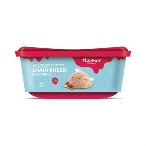 Havmor Shahi Kheer Ice Cream Packaging Type Box Badam E Khee At Best