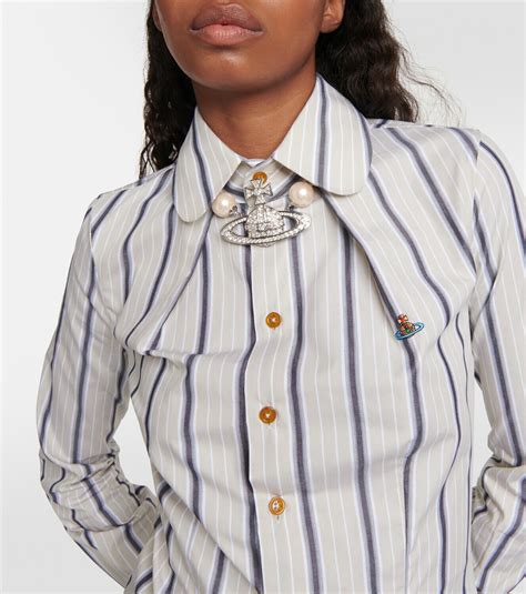 Vivienne Westwood Toulouse Striped Cotton Poplin Shirt Vivienne Westwood