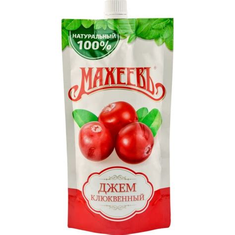 Джем Махеев Клюквенный д/п 300 гр. - Peredacha-ik