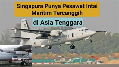 Fokker F Maritime Enforcer Mk Singapura Pesawat Intai Maritim