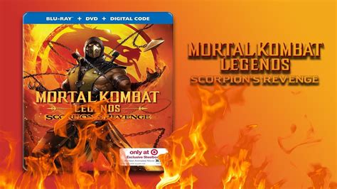 Mortal Kombat Legends SCORPION S REVENGE Steelbook Unboxing YouTube