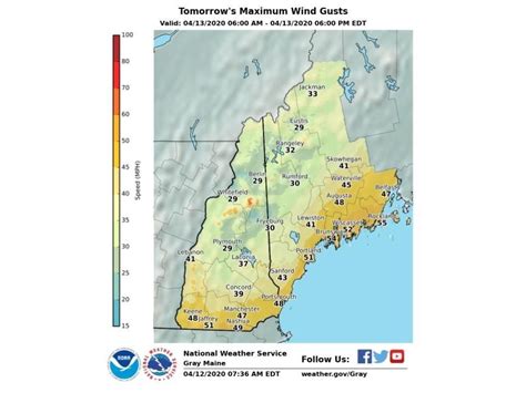 Forecasters Issue 'High Wind Watch' For New Hampshire | Nashua, NH Patch