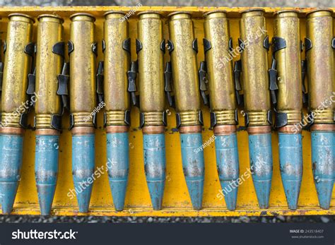 Military Ammunition Heavy Machine Gun Bullet Stock Photo 243518407 | Shutterstock