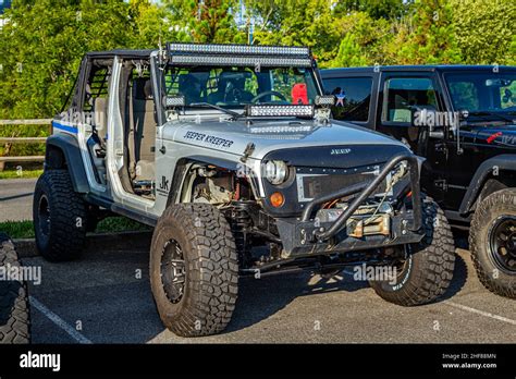 Pigeon Forge TN August 25 2017 Modified Off Road Jeep Wrangler JK