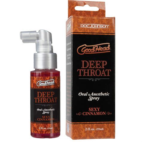 Buy Goodhead Deep Throat Oral Sex Numbing Desensitizing Spray Choose Flavor And Size Online At