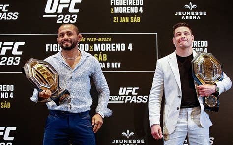 Coletiva Do Ufc Marcada Por Provoca Es Entre Deiveson E Moreno