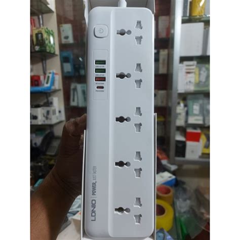 Buy Best LDNIO SC5415 5 Socket 20W PD QC3 0 4 USB Power Strip Price In