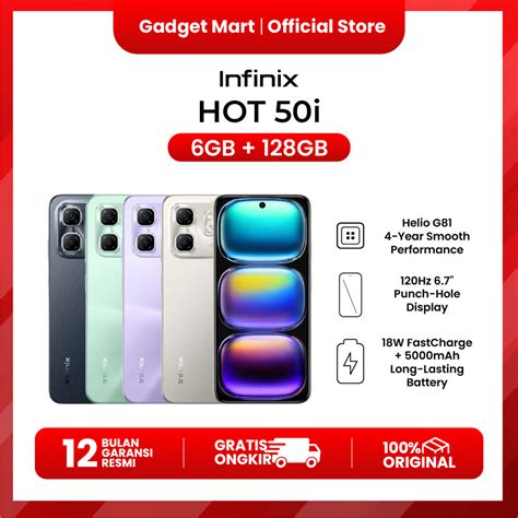 Jual Infinix Hot I GB Garansi Resmi Shopee Indonesia
