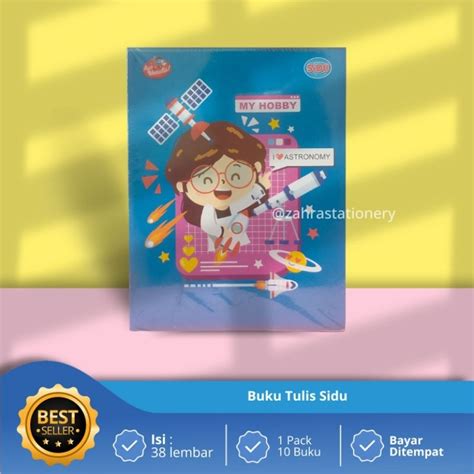 Jual Buku Tulis Sidu 38 Lembar 1 Pack Isi 10 Ukuran A5 Kwarto