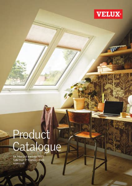 VELUX February 2023 Product Brochure | VELUX Company Ltd | NBS Source