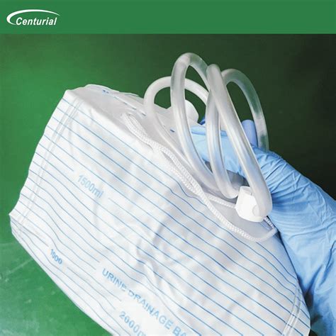 High Quality Pvc Urine Collection Bag With Push Pull Valve China