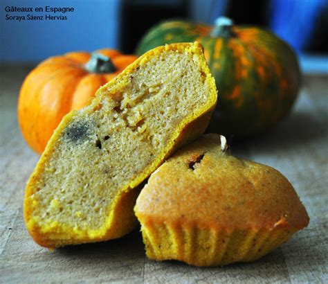 GÂTEAUX EN ESPAGNE Recette de gâteau moelleux à la courge potiron