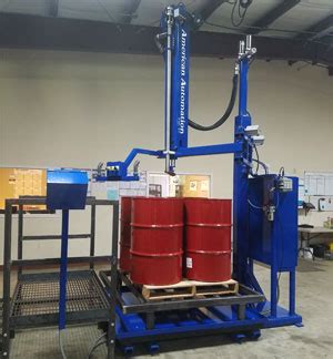 Drum Tote Filler American Automation Industrial Electrical Contractor