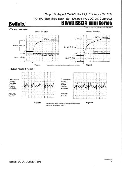 Bsi Slash S R Datasheet Pages Bellnix Output Voltage V V