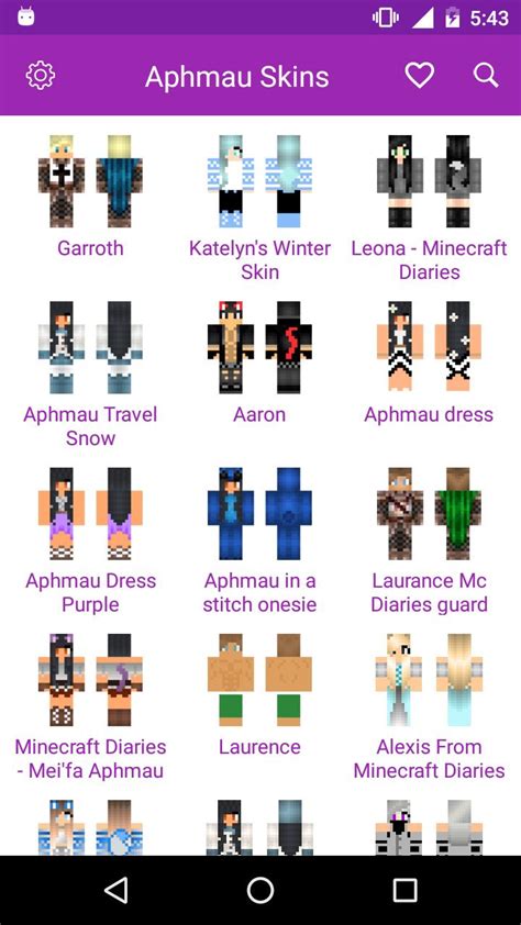 Aphmau Skins For Minecraft Pe Apk Download For Android Latest Version