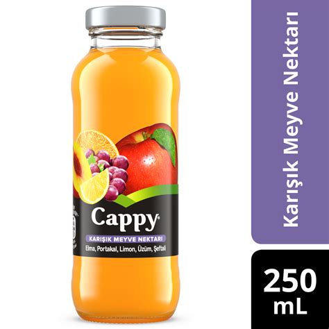 Cappy Karışık 250 Ml Cam Şişe Macroonline