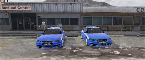 Audi S Avant Polizia Audi S Avant Italian State Police Gta Mods