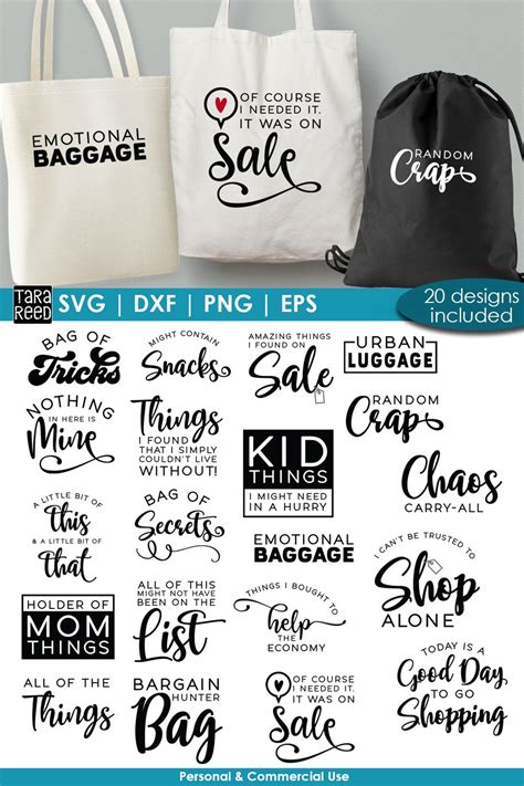 Tote Bag Svg Bundle