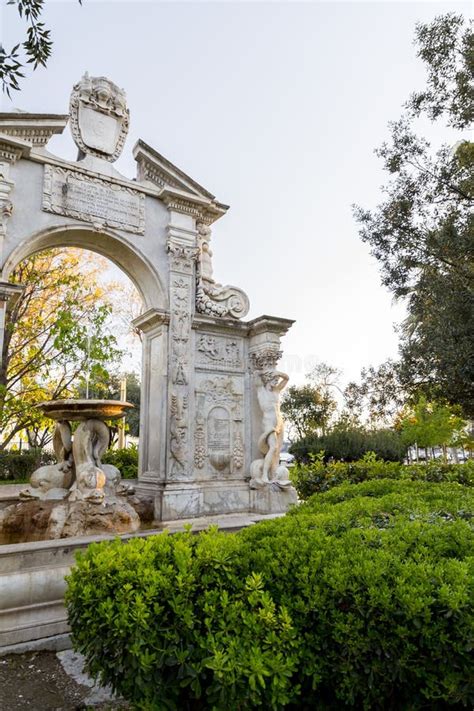 Villa Comunale Park In Naples Italy Editorial Stock Image Image Of