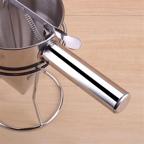 Pancake Batter Dispenser Stainless Steel Funnel Cake Dispenser With