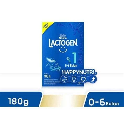 Jual Lactogen 1 2 180 Gr 735 Gr Shopee Indonesia