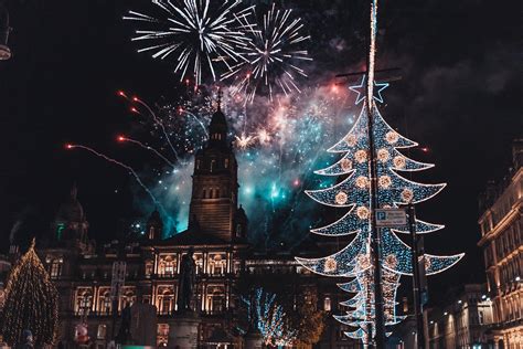 George square Christmas lights switch on! : r/glasgow