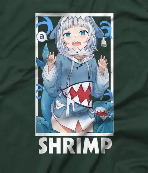 Personalized Gawr Gura Senzawa Shrimp Face Funny Cool T T Shirt