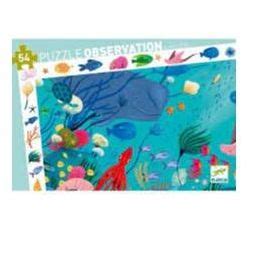 Djeco Pc Observation Aquatic Puzzle Wombats Toy Shop