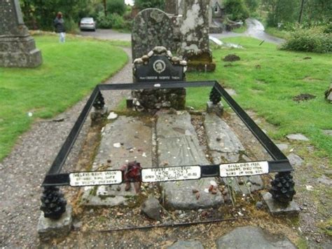 Rob Roy Macgregor S Grave Kirkton Of Balquhidder Scotland Scottish