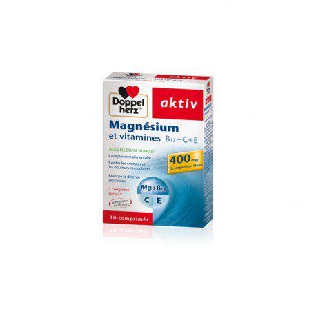 AKTIV MAGNESIUM ET VITAMINES 30 COMPRIMES CAMPUS PARA