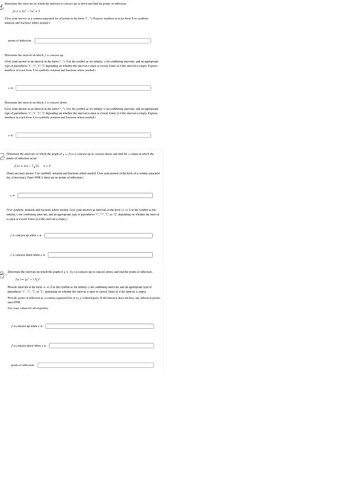 Solved Determine The Intervals On Which The Function Is