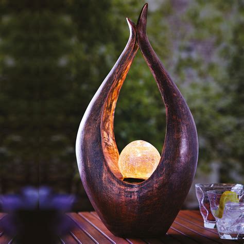 Zen Solar Illuminated Garden Sculpture - Scotts of Stow