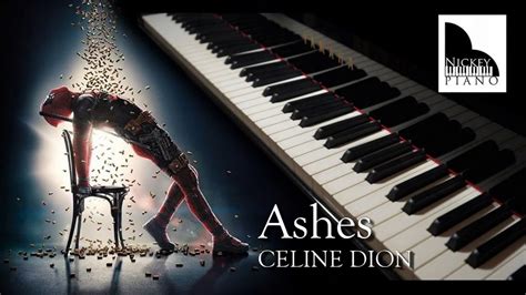 Celine Dion Ashes Piano Solo Cover Deadpool 2 Soundtrack Youtube