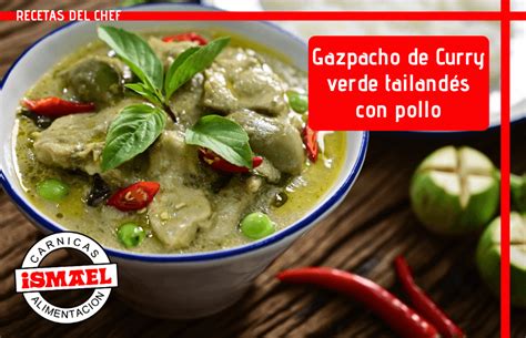 Receta de Curry verde tailandés con pollo Tradicional