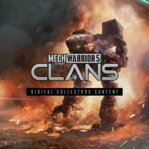 Buy Mechwarrior Clans Digital Collectors Content Cd Key Compare Prices