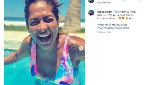 Katia Palma Sorprende En Redes Al Lucir Nueva Figura En Bikini Y Fans