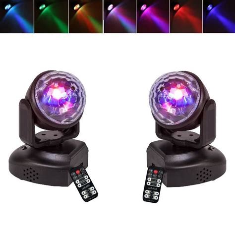 Jeux De Lumiere Pack De Lyres Lmh Led Puissantes Bar Club Disco