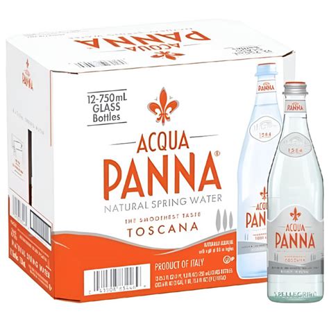 Вода минеральная Acqua Panna (Аква Панна), 0,75 л х 12 бутылок ...
