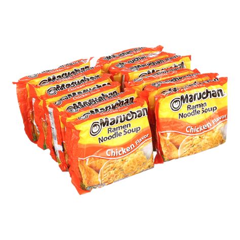 Buy Maruchan Ramen Noodle Chicken Flavor Soup 3 Oz 12 Count Online At