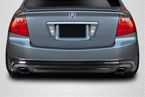 2004 2008 Acura TL Rear Bumper Lips Duraflex Body Kits