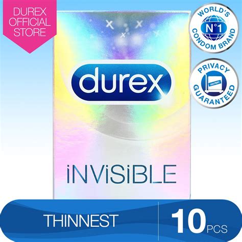 Durex Invisible Extra Thin Extra Sensitive 10s Shopee Philippines