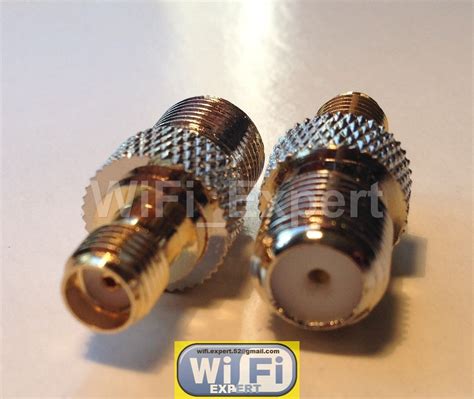 F Type Female Jack To Sma Female Plug Straight Adapter Rf Connector Converter Ebay