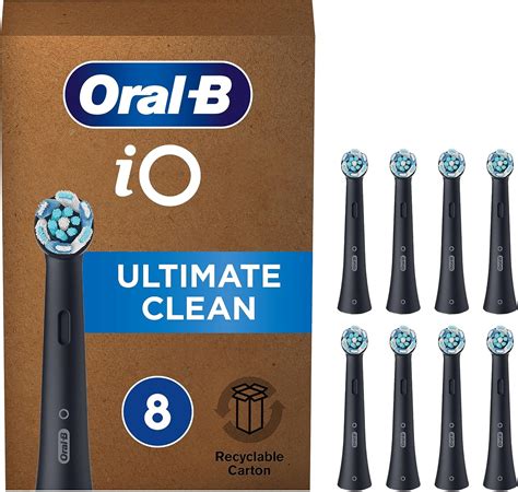 Oral B Io Ultimate Clean Electric Toothbrush Head Twisted And Angled