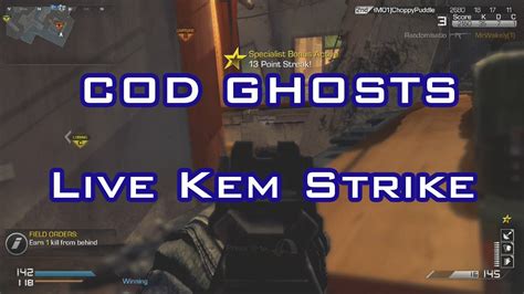 Live Kem Strike Flawless Domination Gameplay Call Of Duty Ghosts