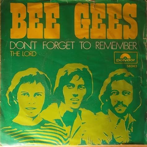 Bee Gees – Don't Forget To Remember (1969, Vinyl) - Discogs