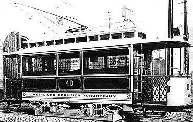 Westliche Berliner Vorortbahn Wikipedia S bahn Straßenbahn Bahn